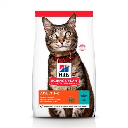 Hill's SP Feline Adult Tuna ТУНЕЦ сухой корм для кошек 10 кг (604176)